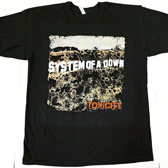 System Of A Down T-Shirt Toxicity Album Heavy Metal Band Fan Graphic 92 - Picture 1 of 5